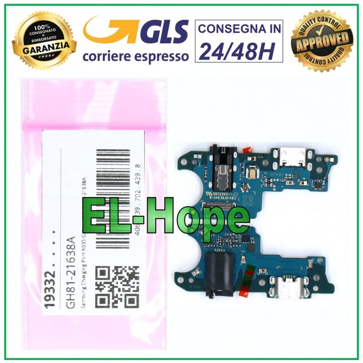 ORIGINAL DOCK CHARGING CONNECTOR 100% SERVICE SAMSUNG GALAXY A03 SM-A035F A035