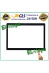TOUCH SCREEN GLASS YESTEL X7 FLAT FLEX CODE HZYCTP-102044 10.1  BLACK DOUBLE-SIDED ADHESIVE
