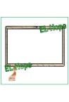 TOUCH SCREEN GLASS YESTEL X7 FLAT FLEX CODE HZYCTP-102044 10.1  BLACK DOUBLE-SIDED ADHESIVE