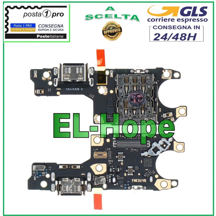 CHARGING CONNECTOR FOR HONOR 70 FNE-AN00 FNE-NX9 MICROPHONE PCB CHARGING DOCK