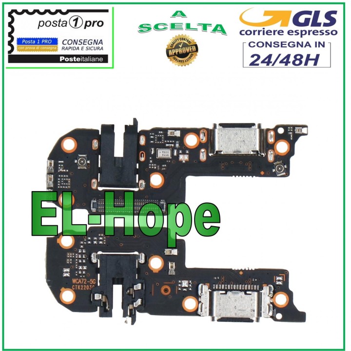CHARGING CONNECTOR FOR OPPO A72 2020 CPH2067 + MICROPHONE CHARGING DOCK TYPE C