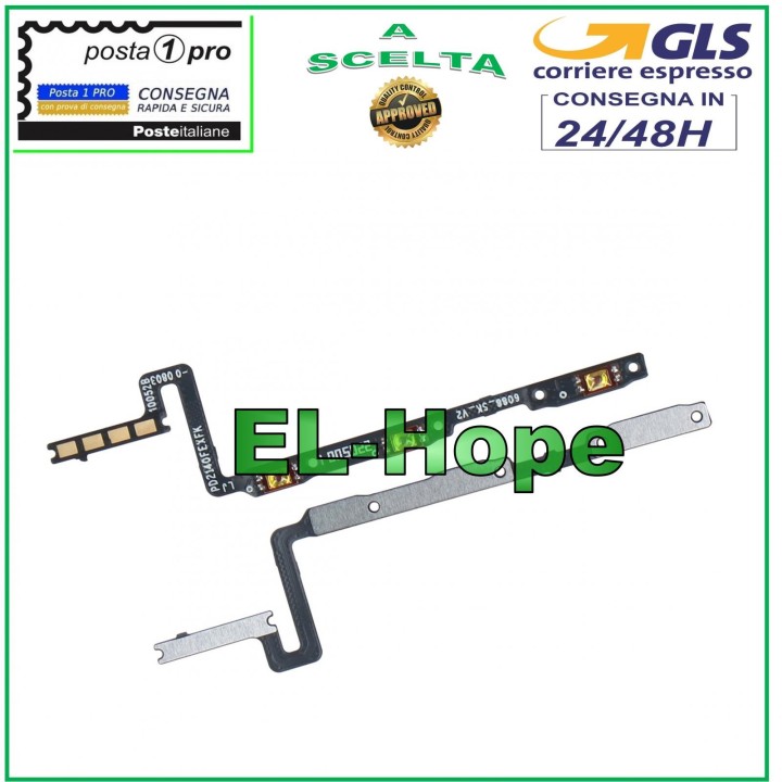 FLAT SIDE KEYS VOLUME POWER KEY ON OFF FOR VIVO Y01 Y01A V2118