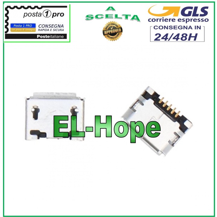 CHARGING CONNECTOR MEDIACOM M-MP726GO / M-MP705I / M-MP706I MICRO USB CHARGING