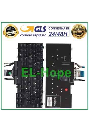 ITA KEYBOARD FOR DELL LATITUDE 3340 3350 E5450 E5470 E7250 E7450 E7470 NOTEBOOK