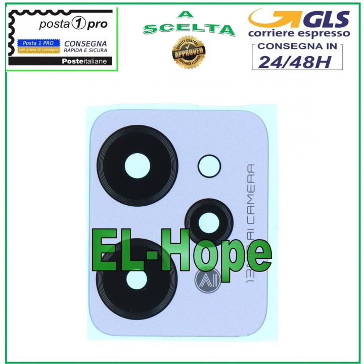 LENS GLASS REAR CAMERA LENS FOR OPPO REALME C31 RMX3501 SILVER
