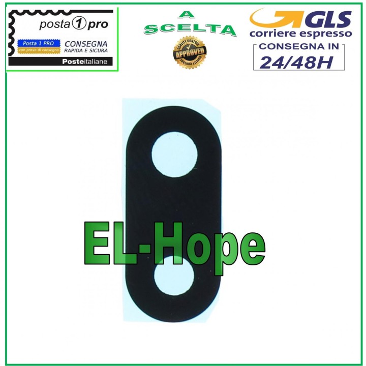 CAMERA LENS GLASS REAR CAMERA SAMSUNG GALAXY A02 2021 SM-A022 BLACK