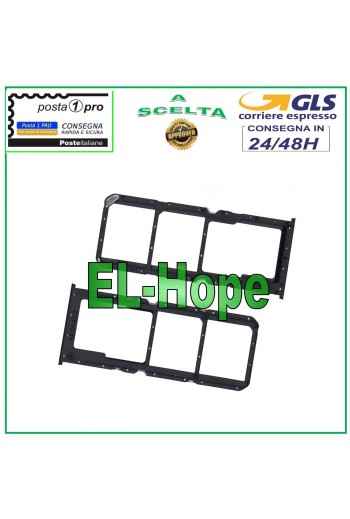 SLOT CARRIAGE SIM COMPARTMENT MICRO SD CARD FOR OPPO REALME 8 PRO RMX3081 BLACK