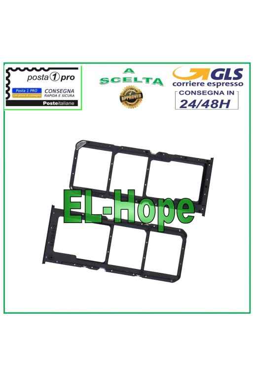 SLOT CARRIAGE SIM COMPARTMENT MICRO SD CARD FOR OPPO REALME 8 PRO RMX3081 BLACK