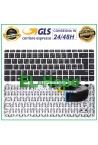 ITALIAN KEYBOARD KEYBOARD NOTEBOOK HP ELITEBOOK 745 840 G3 G4 FRAME SILVER