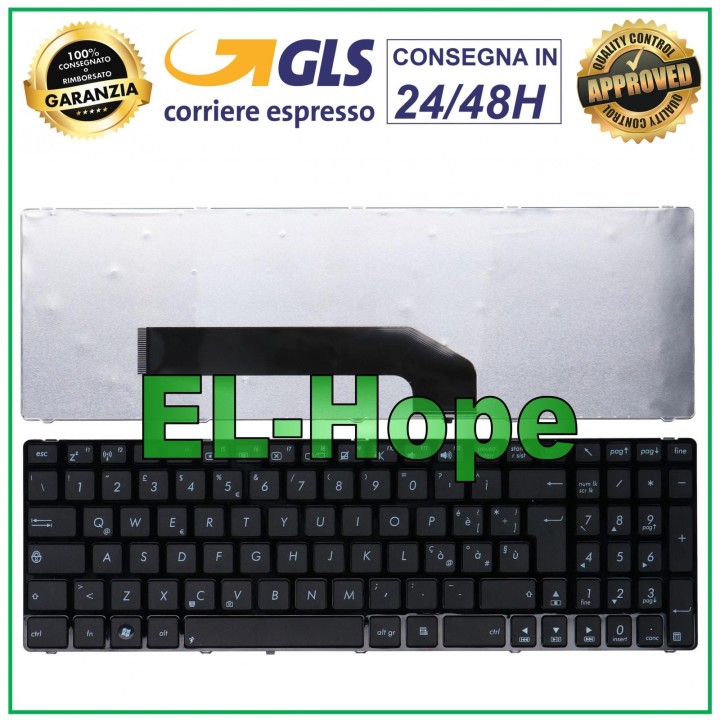 KEYBOARD ITA NOTEBOOK ASUS K50 K50IN K61 K50X K50A K50AB K50IJ K50ID P50 P50IJ