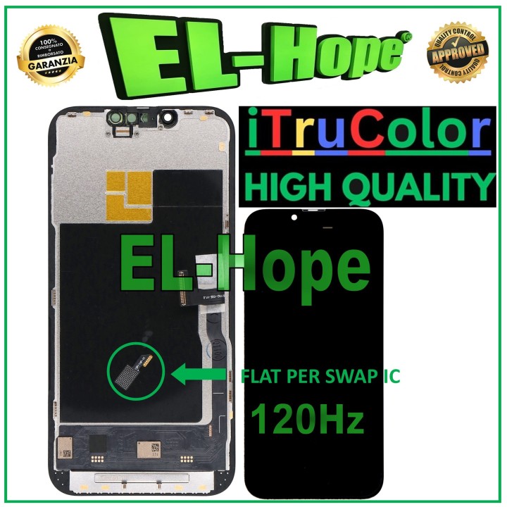 iTruColor SOFT OLED 120Hz LCD DISPLAY FOR APPLE IPHONE 13 PRO TOUCH GLASS