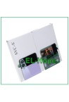 ORIGINAL UPPER REAR GLASS SAMSUNG Z FLIP 3 SM-F711B PURPLE GH97-26773D