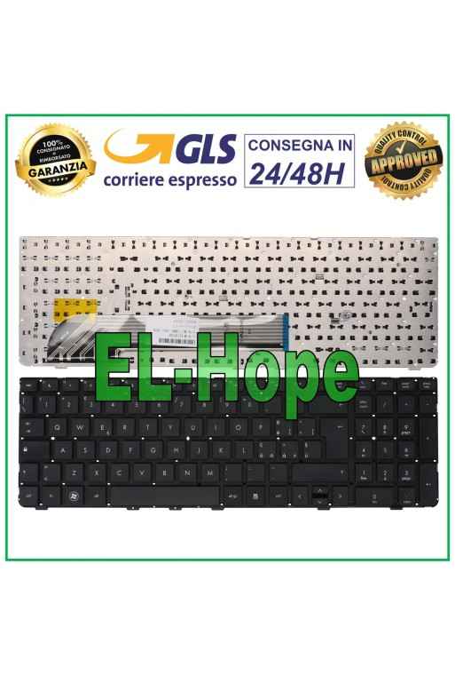 ITALIAN KEYBOARD FOR HP PROBOOK 4530S 4535S 4730S BLACK NOTEBOOK