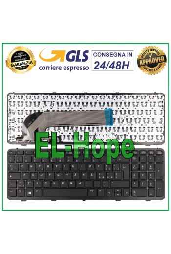 ITALIAN KEYBOARD FOR HP PROOBOOK 450 455 470 G0 G1 G2 NOTEBOOK BLACK