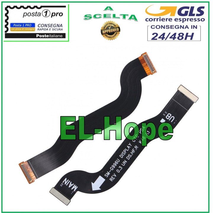 FLAT FLEX MOTHERBOARD CONNECTION LCD DISPLAY SAMSUNG GALAXY S21+ PLUS SM-G996U