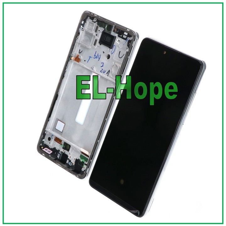 OLED LCD DISPLAY x SAMSUNG GALAXY A52 5G 2021 SM-A525F A526B TOUCH FRAME WHITE