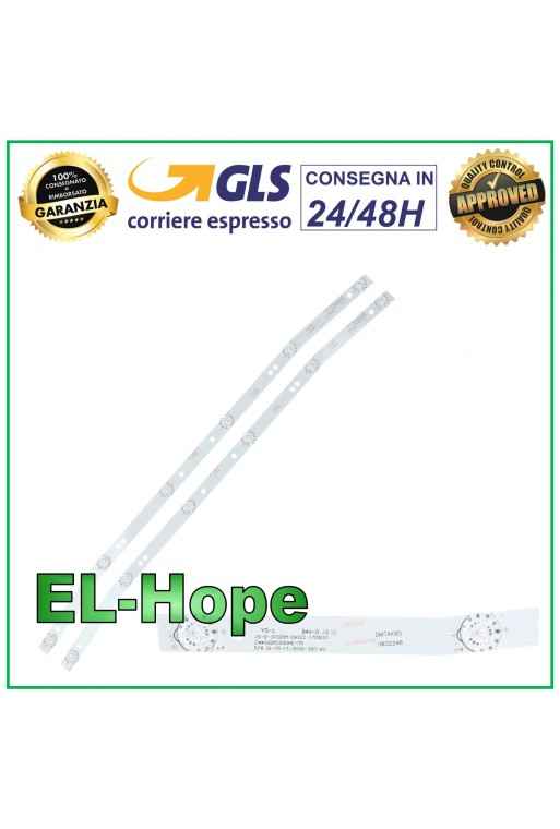 KIT OF 2 6 LED STRIP BARS FOR 32 TV AKAI JS-D-JP32DM-061EC MS-L2082 V1 V2 