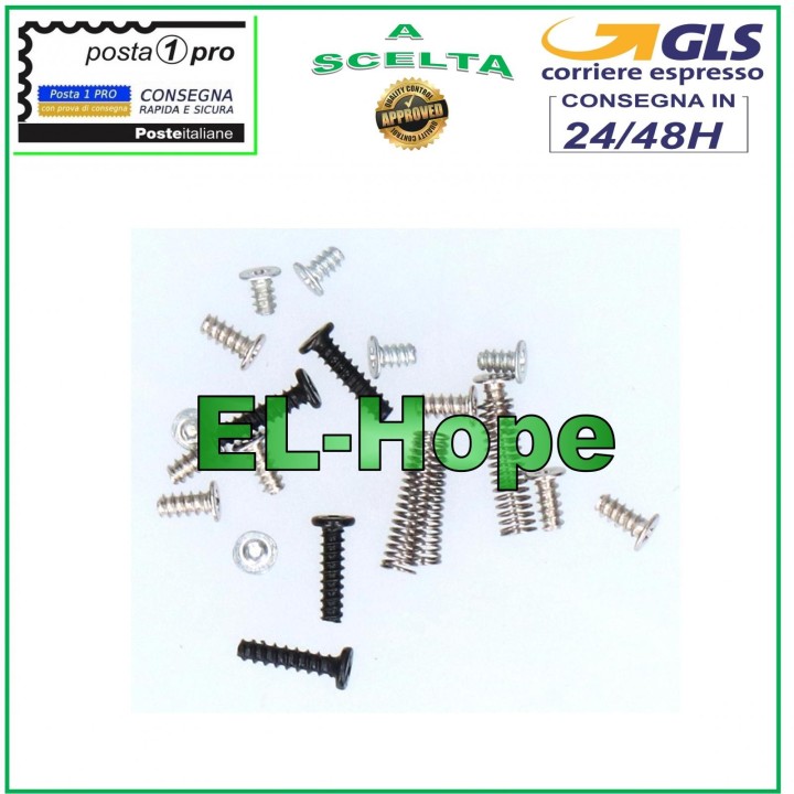 COMPLETE SET SCREW AND CROSS SCREW KIT FOR JOYCON NINTENDO SWITCH