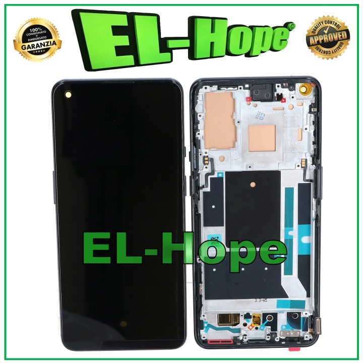 OLED DISPLAY + FRAME FOR ONEPLUS 9 LE2110 LE2113 TOUCH GLASS LCD SCREEN BLACK