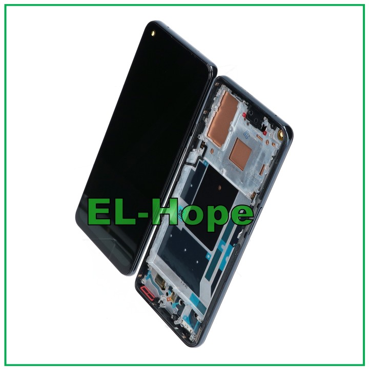OLED DISPLAY + FRAME FOR ONEPLUS 9 LE2110 LE2113 TOUCH GLASS LCD SCREEN BLACK