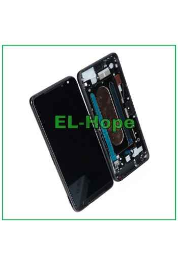 DISPLAY FRAME OLED TOUCH FOR ASUS ROG PHONE 2 II ZS660KL LCD SCREEN GLASS BLACK