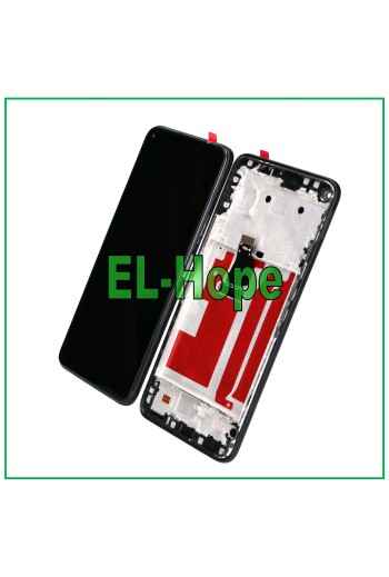 DISPLAY FRAME TOUCH SCREEN FOR HUAWEI P40 LITE 5G CDY-NX9A BLACK GLASS SCREEN