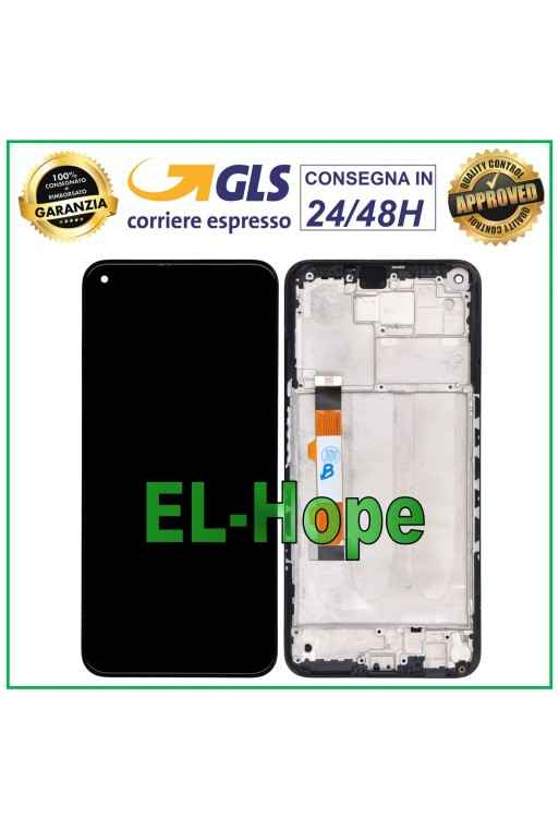 LCD DISPLAY + FRAME FOR XIAOMI REDMI NOTE 9T /Note 9 5G M2007J22 TOUCH SCREEN