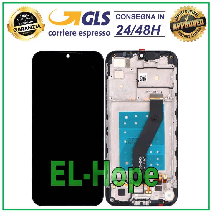 LCD DISPLAY + FRAME FOR MOTOROLA MOTO E6S XT2053 XT-2053 TOUCH SCREEN GLASS