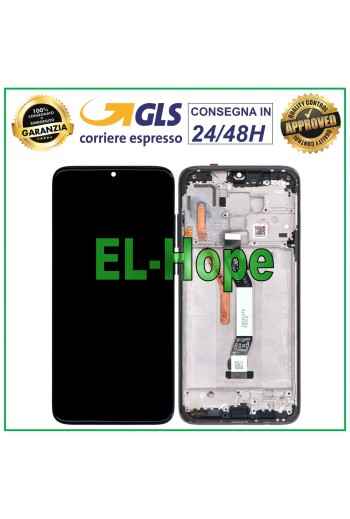 LCD DISPLAY + FRAME FOR XIAOMI REDMI NOTE 8 PRO M1906G7G TOUCH SCREEN BLACK GLASS