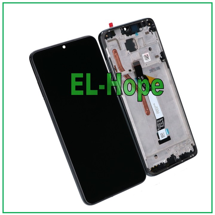 LCD DISPLAY + FRAME FOR XIAOMI REDMI NOTE 8 PRO M1906G7G TOUCH SCREEN BLACK GLASS