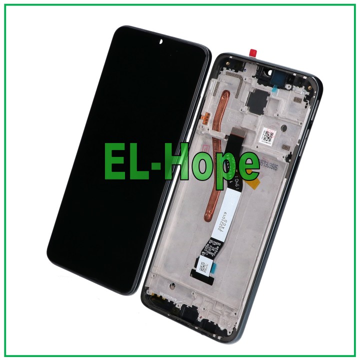 LCD DISPLAY + FRAME FOR XIAOMI REDMI NOTE 8 PRO M1906G7G TOUCH SCREEN BLACK GLASS
