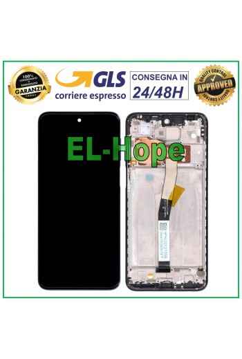 TOUCH LCD DISPLAY FRAME FOR XIAOMI REDMI NOTE 9 PRO /9 PRO MAX / 9S M2003J6 BLACK