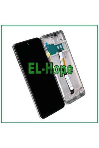 TOUCH DISPLAY + FRAME FOR XIAOMI REDMI NOTE 9 PRO /9 PRO MAX / 9S M2003J6 SILVER