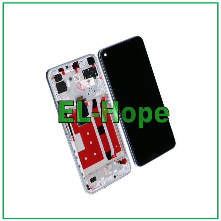 DISPLAY FRAME TOUCH SCREEN FOR HUAWEI P40 LITE 5G CDY-NX9A GLASS SCREEN SILVER