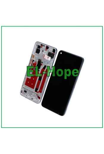 DISPLAY FRAME TOUCH SCREEN FOR HUAWEI P40 LITE 5G CDY-NX9A GLASS SCREEN SILVER