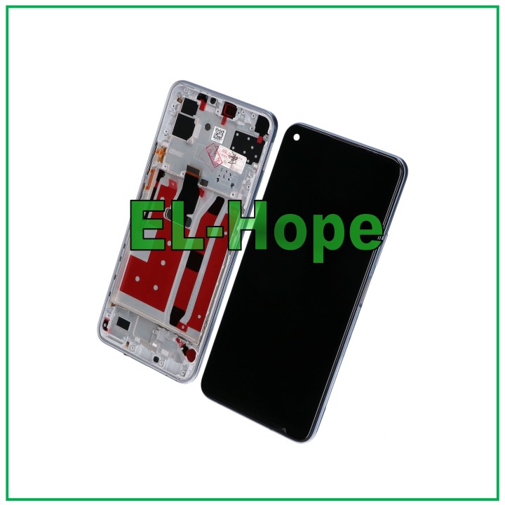 DISPLAY FRAME TOUCH SCREEN FOR HUAWEI P40 LITE 5G CDY-NX9A GLASS SCREEN SILVER