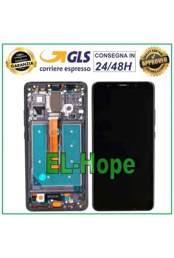OLED DISPLAY FRAME FOR HUAWEI MATE 10 PRO BLA-L09 L29 TOUCH GLASS SCREEN BLACK