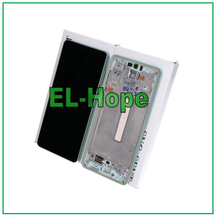 ORIGINAL LCD TOUCH DISPLAY SAMSUNG A73 5G SM-A736 GREEN FRAME GREEN GH82-28884B