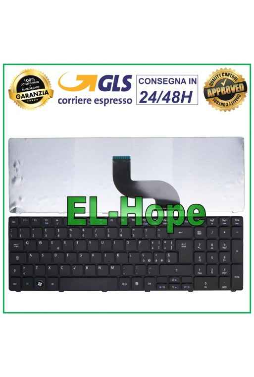 ITALIAN KEYBOARD FOR ACER TravelMate 5742Z 5742ZG 5744 5744Z BLACK NOTEBOOK