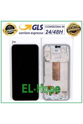 100% ORIGINAL TOUCH LCD DISPLAY SAMSUNG GALAXY A54 5G 2023 SM-A546 WHITE FRAME