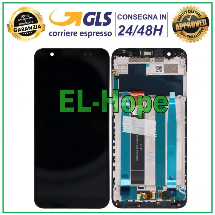 LCD DISPLAY FRAME FOR ASUS ZENFONE LIVE L1 ZA550KL TOUCH SCREEN GLASS ASSEMBLY