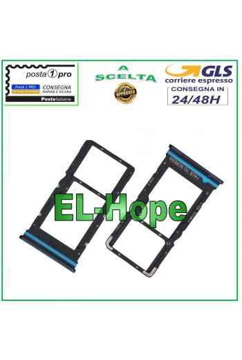 SLOT CART COMPARTMENT NANO MICRO SIM CARD XIAOMI Mi 10T LITE 5G M2007J17G BLACK
