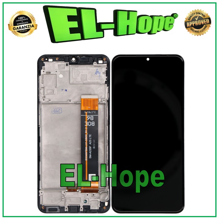 LCD DISPLAY FRAME FOR SAMSUNG GALAXY A23 4G 2022 SM-A235 TOUCH FLAT GLASS BOE B6