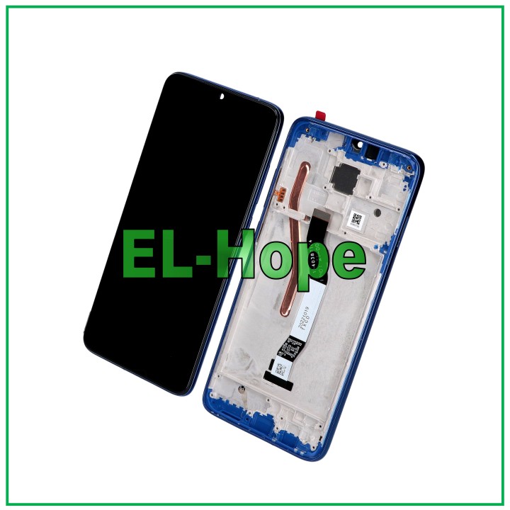 DISPLAY TOUCH LCD FRAME FOR XIAOMI REDMI NOTE 8 PRO M1906G7G BLUE GLASS SCREEN