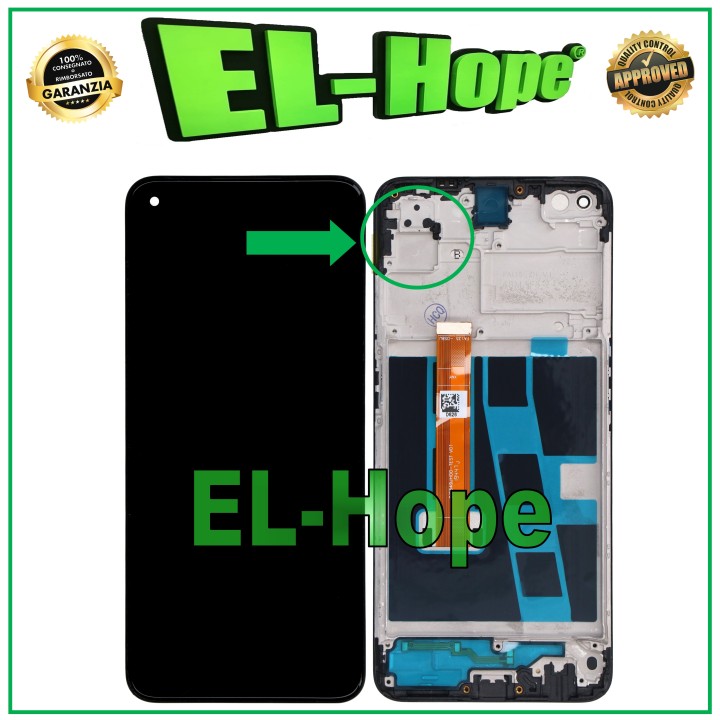 LCD DISPLAY + FRAME FOR OPPO A72 4G CPH2067 TOUCH SCREEN GLASS MONITOR SCREEN