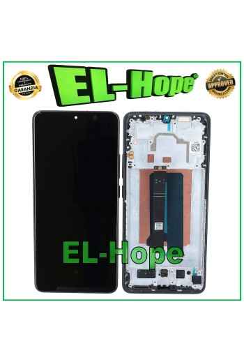 OLED DISPLAY FOR XIAOMI POCO X6 PRO 5G 2311DRK48I LCD TOUCH GLASS FRAME BLACK