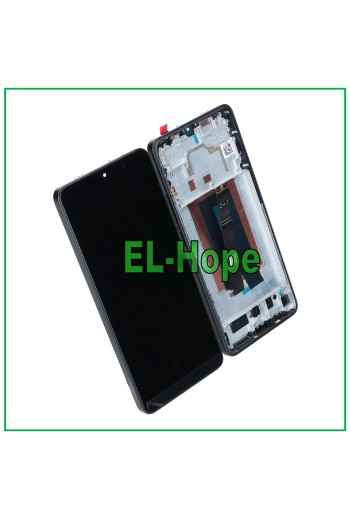 OLED DISPLAY FOR XIAOMI POCO X6 PRO 5G 2311DRK48I LCD TOUCH GLASS FRAME BLACK