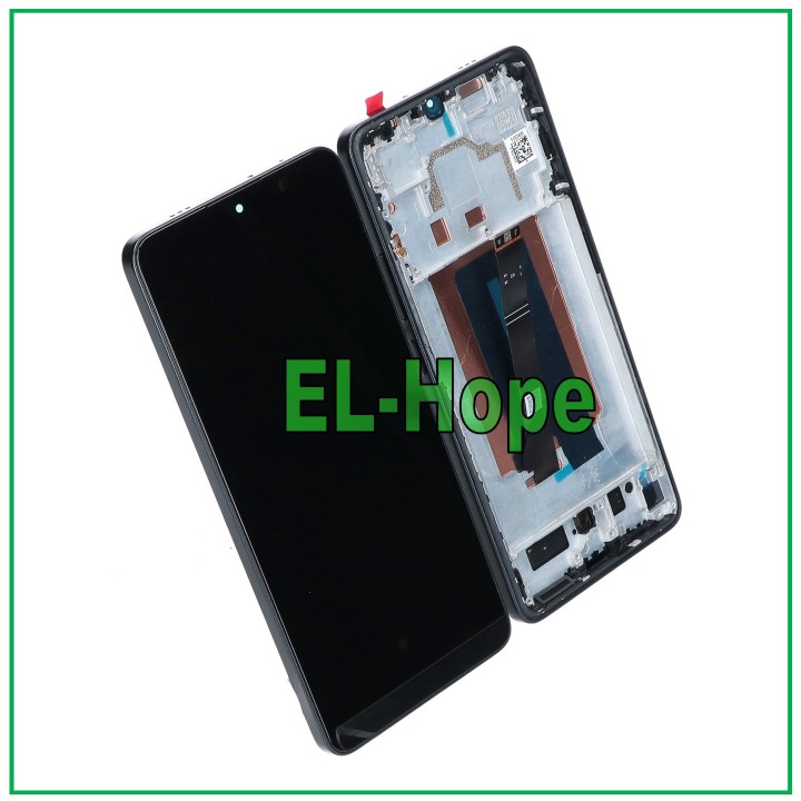 OLED DISPLAY FOR XIAOMI POCO X6 PRO 5G 2311DRK48I LCD TOUCH GLASS FRAME BLACK