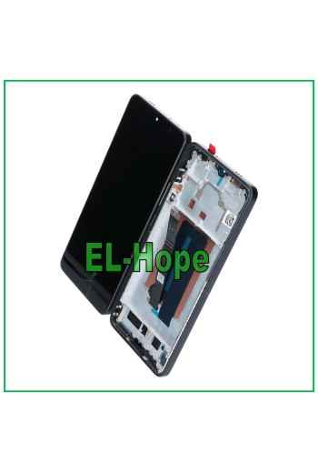 OLED DISPLAY FOR XIAOMI POCO X6 PRO 5G 2311DRK48I LCD TOUCH GLASS FRAME BLACK