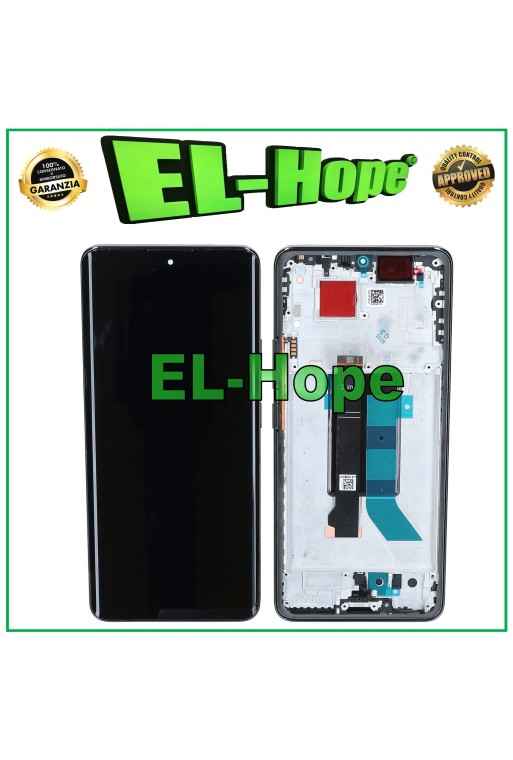TOUCH OLED FRAME LCD DISPLAY FOR XIAOMI REDMI NOTE 14 PRO 5G 14PRO+ PLUS 5G BLACK